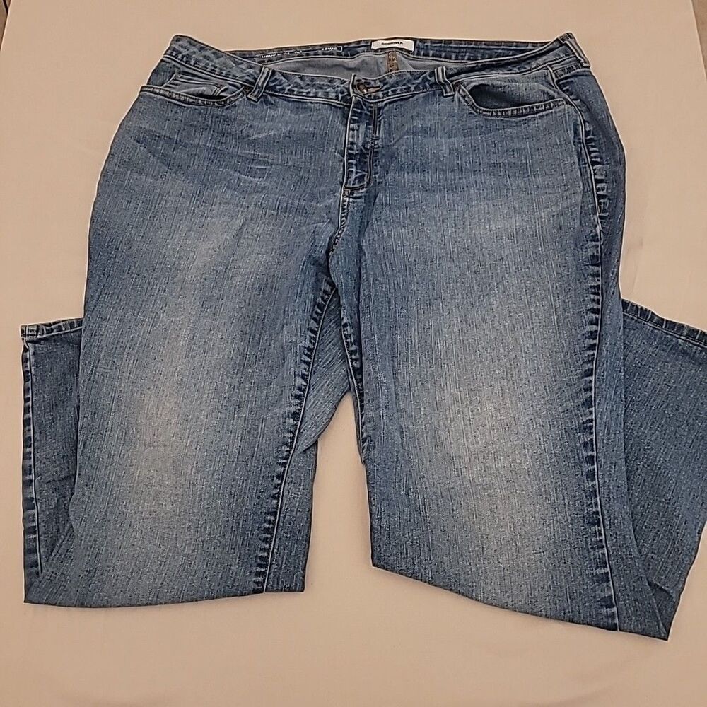 Sonoma Curvy Slim Light Wash Jeans Women's Size 18WS